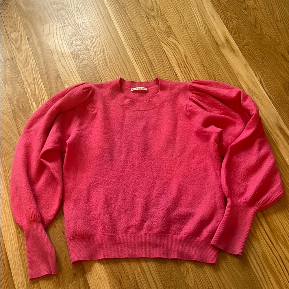Ulla Johnson Pink Sweater, Medium
